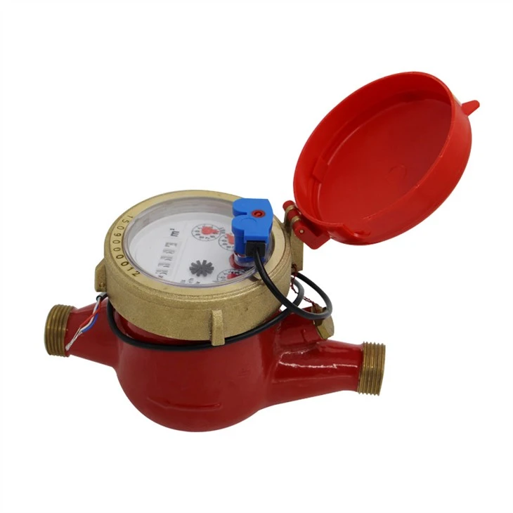 Brass Hot Water Multi Jet Water Meter For Industrial Brass Hot Water Multi Jet Water Meter For Industrial