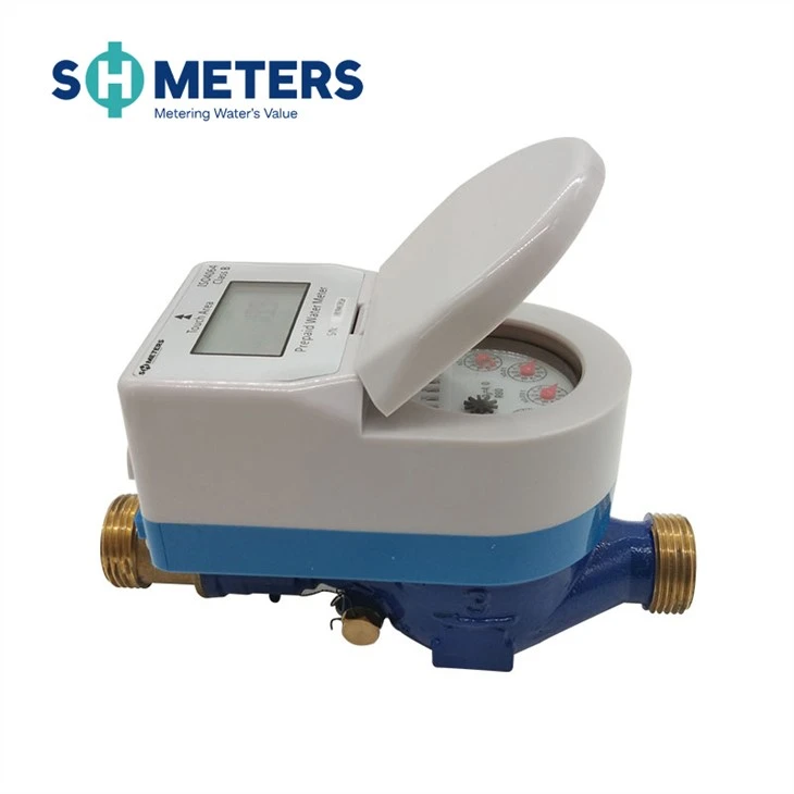 Dn15 Brass Residential IC Card Prepaid Water Meter Dn15 Brass Residential IC Card Prepaid Water Meter