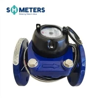 Medidor de água fria Woltman industrial de 9 polegadas com saída de pulso de bom preço
