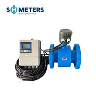 Medidor de fluxo eletromagnético IP68 Fabricante Medidor de fluxo de água suja de água industrial Fornecedores