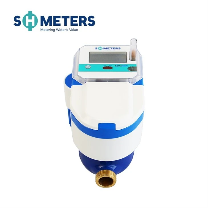 LoRaWAN Smart Water Meter Brass Body For Residential factory