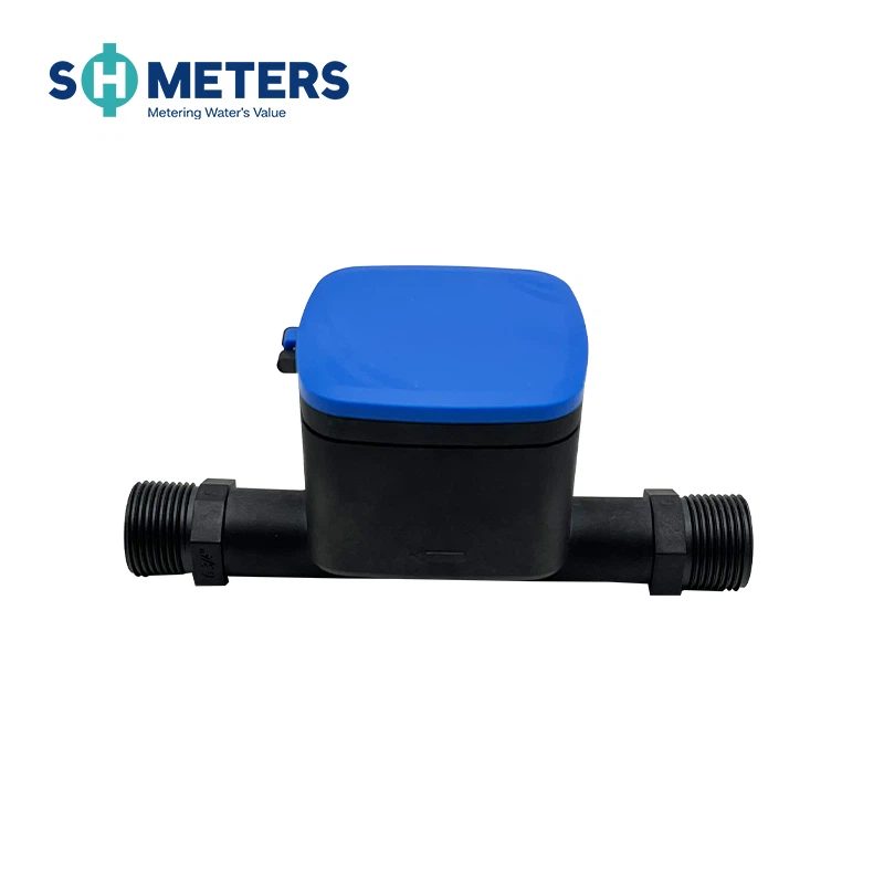 Medidor de água ultrassônico de leitura remota DN15 DN20 Medidor de fluxo de água digital